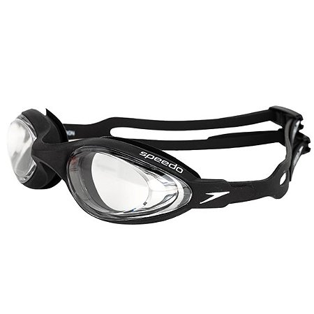 Oculos Speedo Hydrovision Preto Cristal