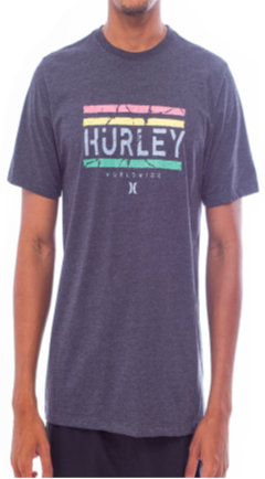 Camiseta Hurley HYTS010694 Jam Mescla Preto