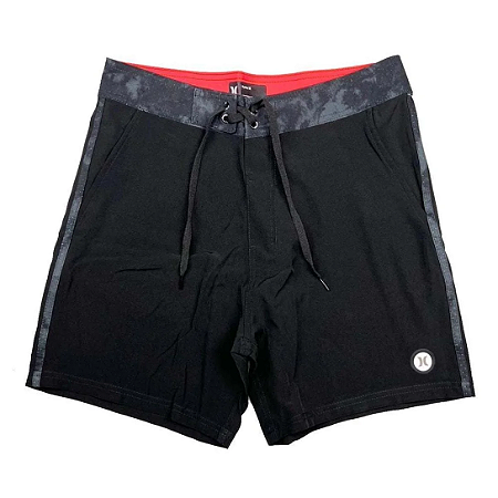 Bermuda Hurley HYBM060042 Beachside Acquastripe Preto