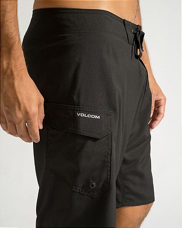 Bermuda Volcom VLBM010117 Lido Solid Preto