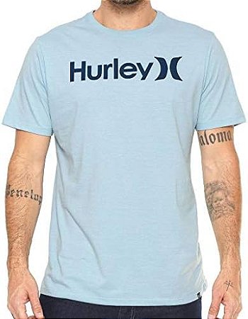 Camiseta Hurley HYTS010688 Solid Azul Claro