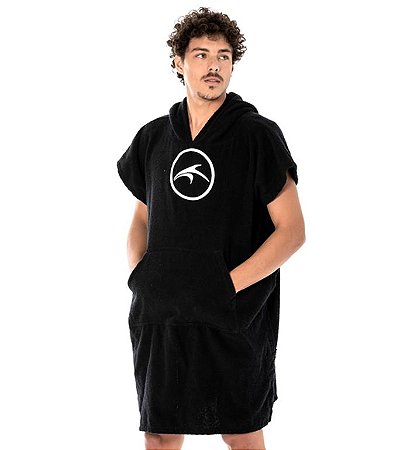 Poncho Maresia 15300003 Preto
