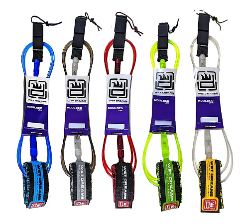 Leash Wet Dreams Long moduled line 9  6mm joelho Premium