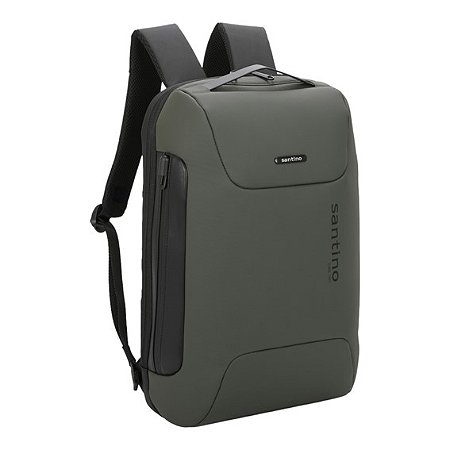 Mochila Santino SAN274U10 Slim Teck Oslo Verde