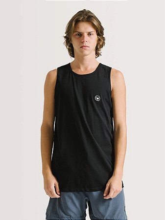Regata Hang Loose HLTS070154 Round Logo Preto