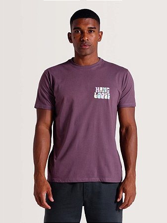 Camiseta Hang Loose HTLS010621 Hippie Violeta