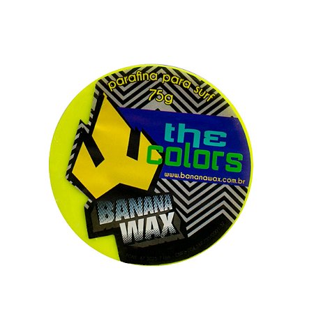 Parafina Banana wax 75gr Colorida Amarelo