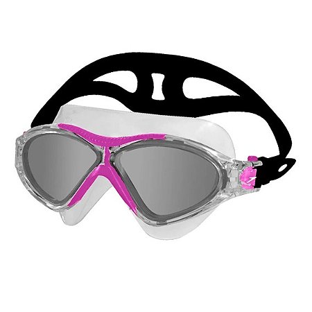 Oculos Speedo Omega Rosa Fume