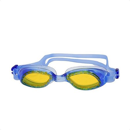 Oculos Speedo Legend Azul Amarelo