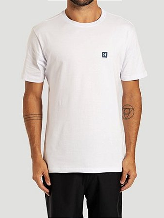 Camiseta Hurley HYTS010872 Mini Icon II Branco