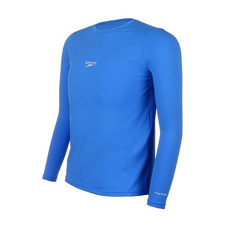 Camiseta Proteção Uv Speedo 71564 Infantil Azul