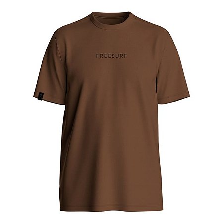 Camiseta Freesurf 110405614 Marrom