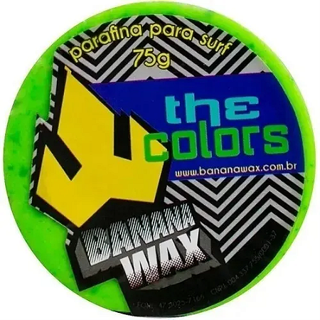 Parafina Banana wax 75gr Colorida Verde