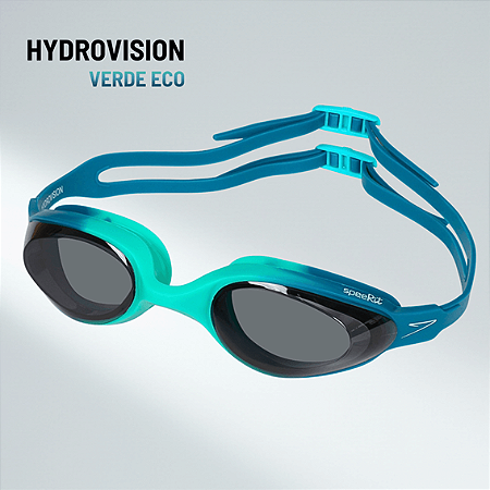 Oculos Speedo Hydrovision Verde Eco Fume