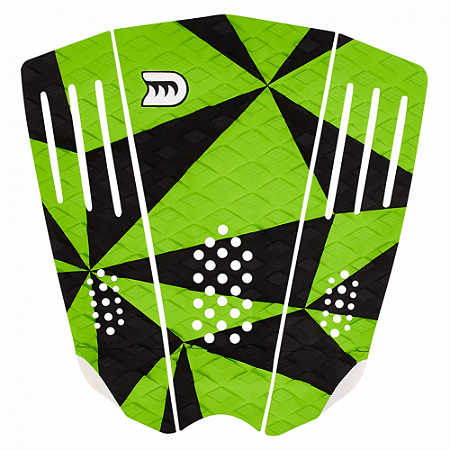 Deck Wet Dreams Snapper Rocks Termo-Fresado Verde Preto