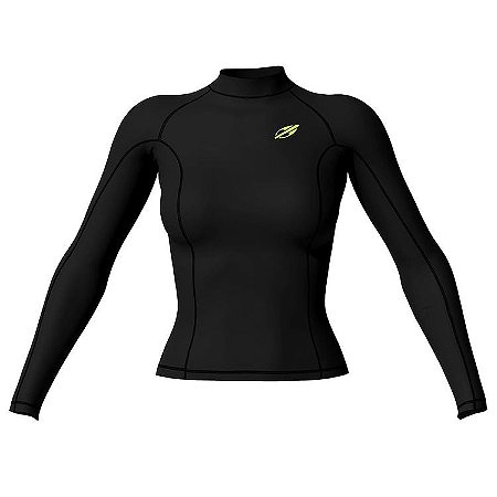 Lycra Mormaii Feminina Diva Pro Surf Longa Preto New