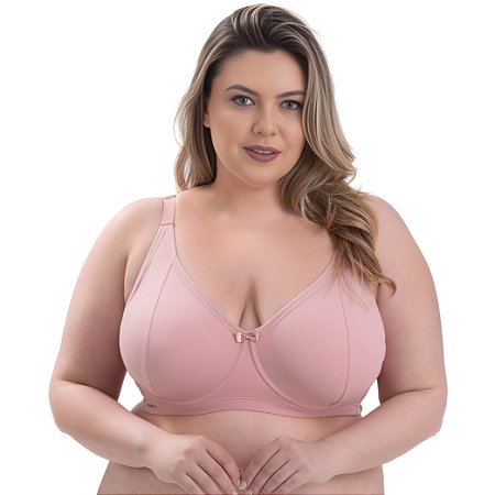 Sutiã sem bojo Plus Size microfibra