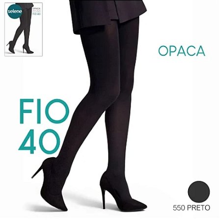 MEIA CALÇA FEMININA OPACA FIO 40 Selene - Conforto e Estilo