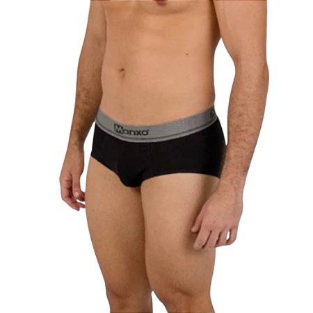 Kit 02 cuecas Slip tradicional algodão Premium