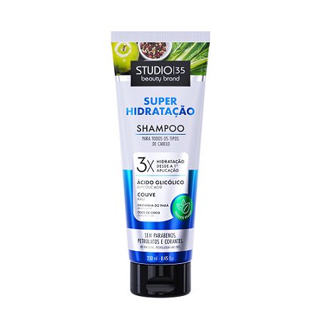 Shampoo Super Hidratação - Linha Capilar Studio35
