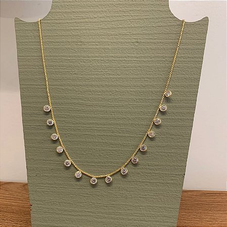 Colar Chocker Mel Cristal