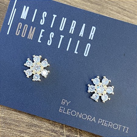 Brinco Pave Sete Zircônias