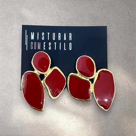 Brinco Mel - Vermelho Cereja