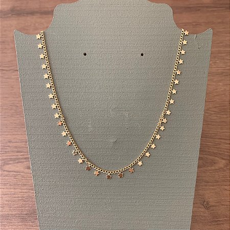 Choker Mini Star - Dourado