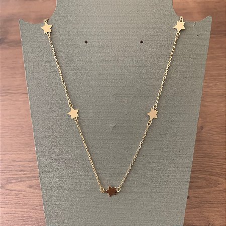 Colar Star Corrente