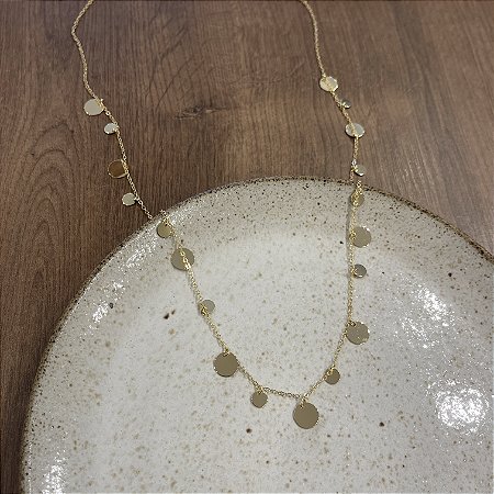 Colar Corrente Confete Duplo - Longo