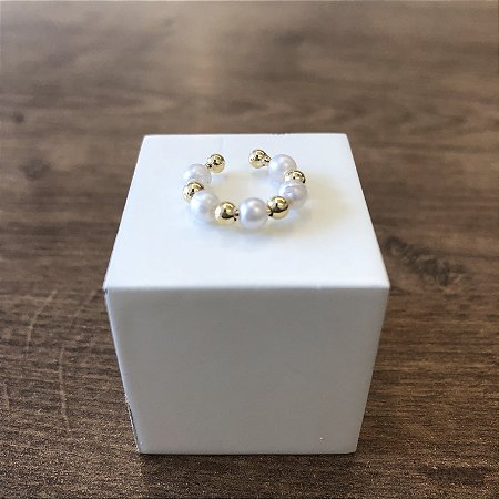 Piercing Pérola - Dourado