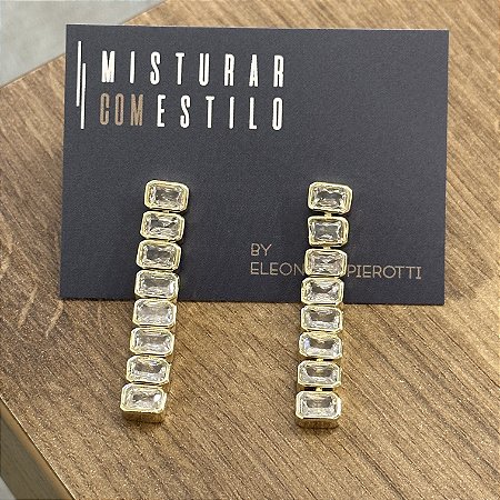 Brinco Cecilia de Cristais