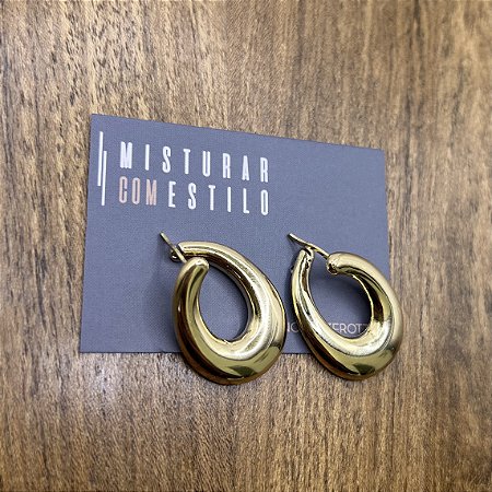 Argola Doroty - Dourado