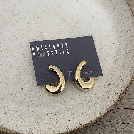 Argola Doroty - Dourado