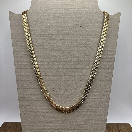 Choker Malha Média - Dourada