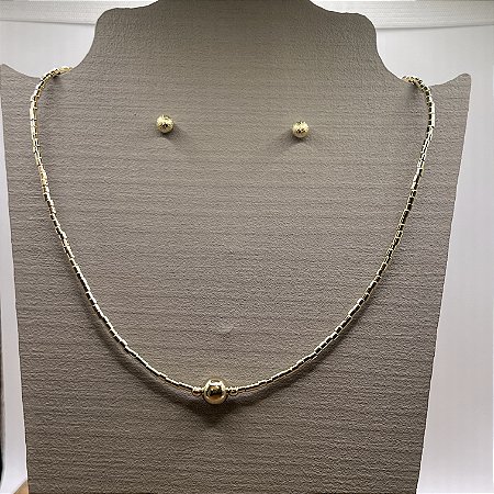 Choker Canutilhos com Esfera