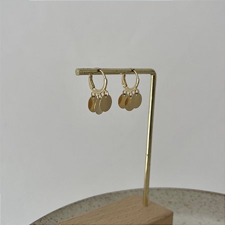 Argola Betina Confete Trio