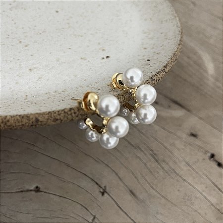 Argola De Pérolas - P