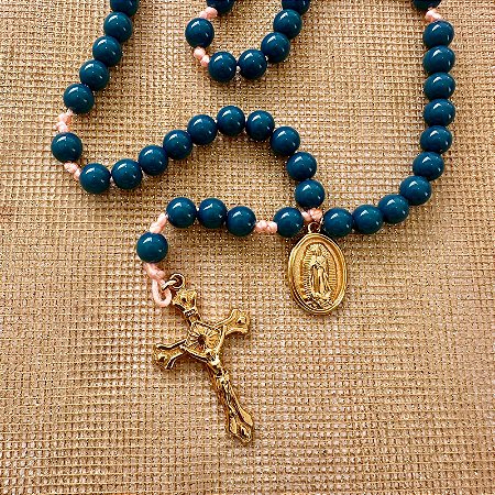 Terço N. S. de Guadalupe - Azul