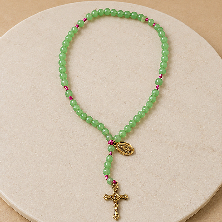 Terço N. S. de Guadalupe - Verde