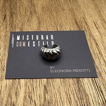 Piercing Croissant - Ródio