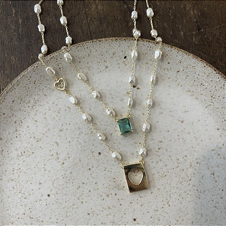 Escapulario Pérola De Arroz