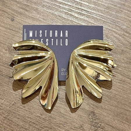 Brinco Asas - GG - Dourado