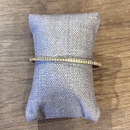 Bracelete Cora Fino - Citrino Limão