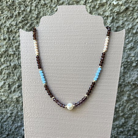 Choker Aurora Infantil - Turquesa