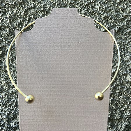 Aro Aurora com Esferas - Dourado