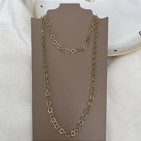 Colar Círculos - 90cm