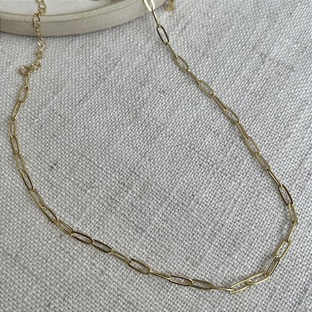 Choker Cartier - 35cm - Elo 8x2mm