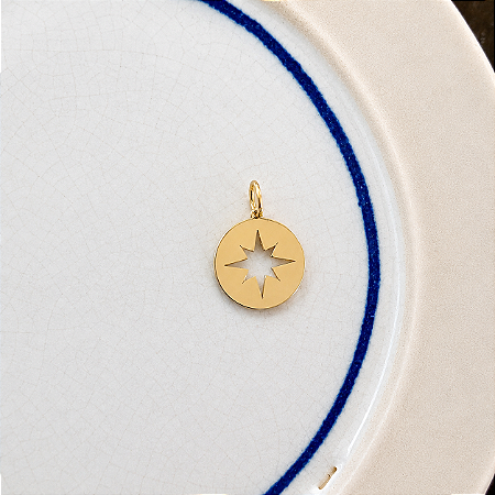 Medalha Estrela Oito Pontas - M