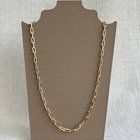 Corrente Cartier - 45 cm - Elo 9x3 mm